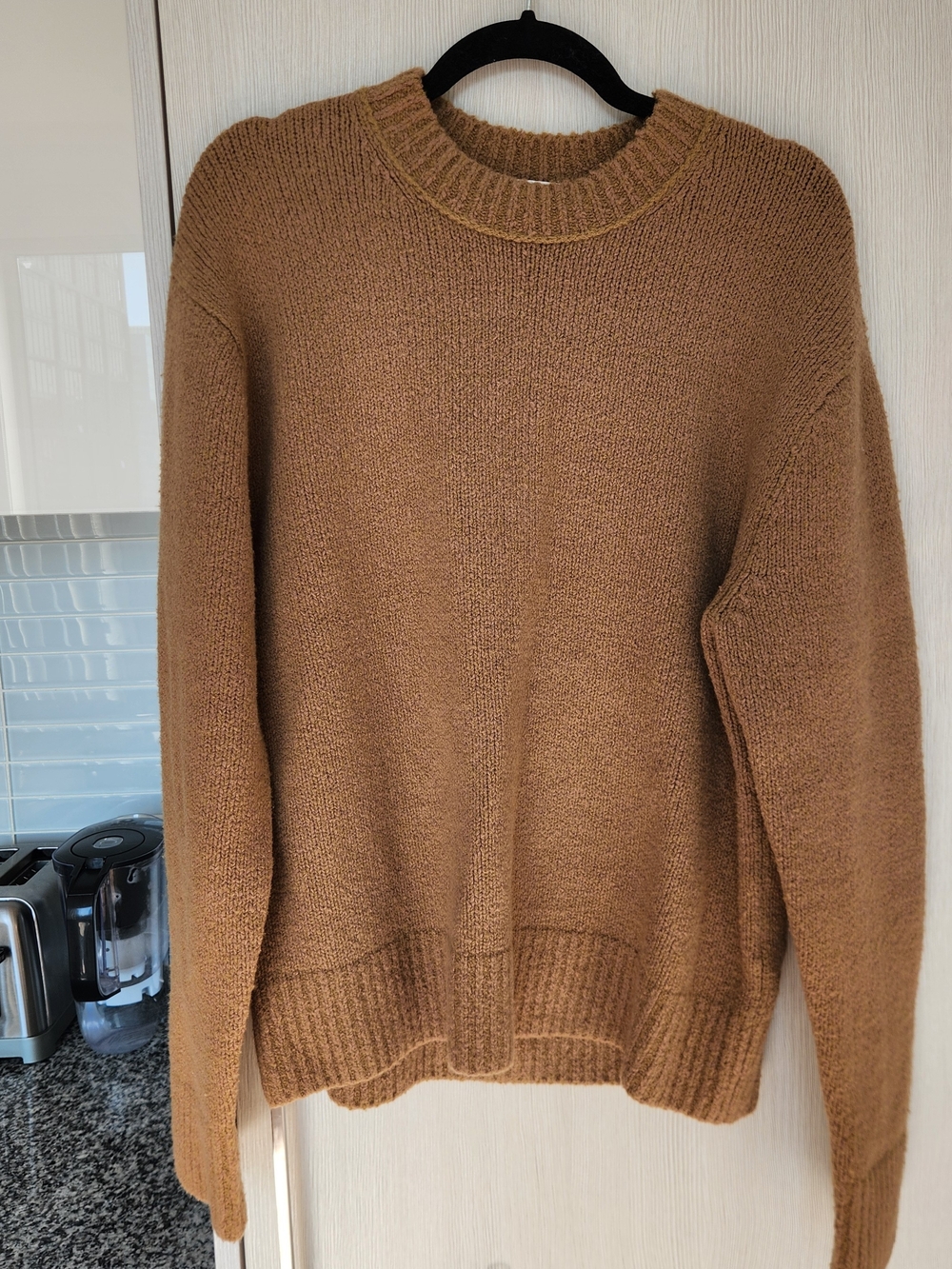 Acne Tan/Brown Crewneck Sweater
